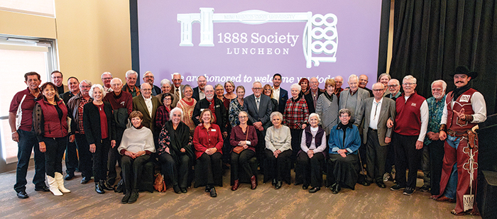 In November 2024, the NMSU Foundation hosted its annual luncheon for 1888 Society members, which celebrates those committed to NMSU’s success through planned giving.
