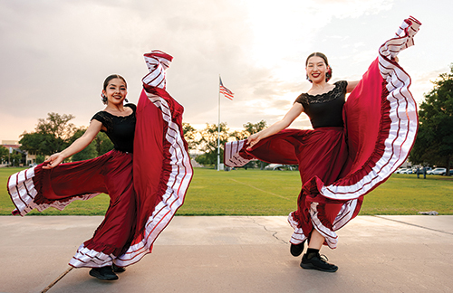 Folklorico dancers.