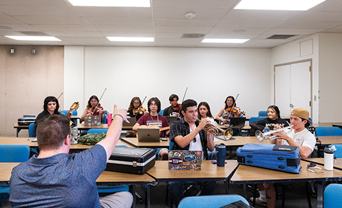 NM State Robotics held its first meeting in January 2023 and competed in several VEX U Robotics events during the spring 2023 semester.