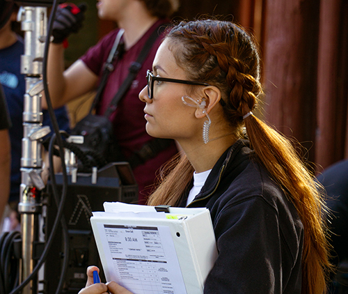 Sheyla Rico, first assistant director