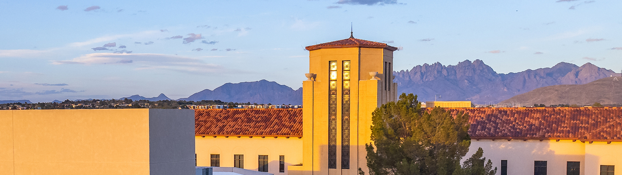 Campus aerial shot