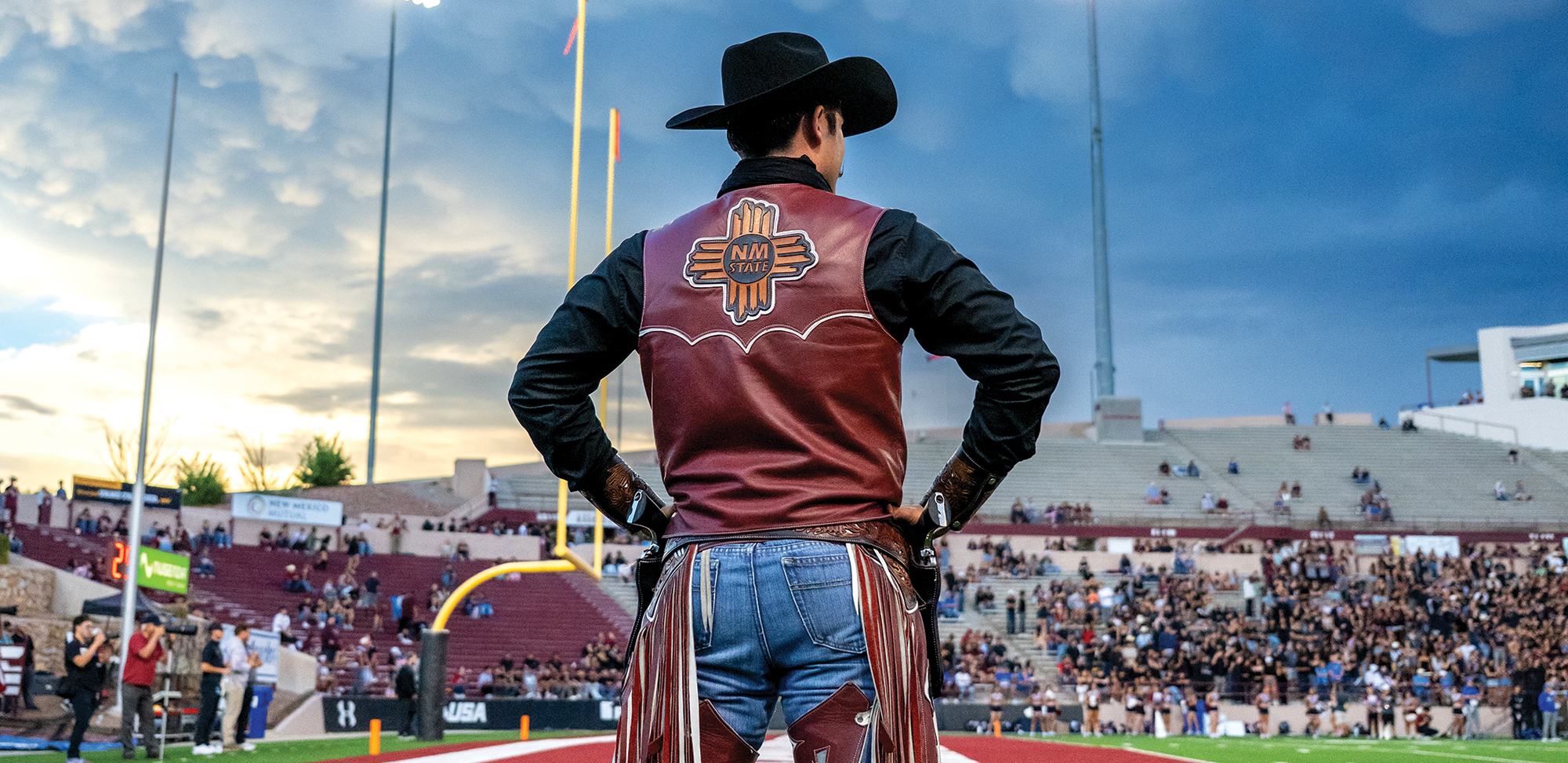For decades, a select group of students have taken on the challenging role of Pistol Pete, making appearances at several campus events, including football  games and commencement. 