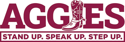 Aggies Stand Up logo